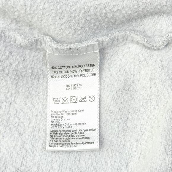 Fox Riders Grey Moto Zip-Up Sweater - Women's Size L - Picture 10 of 10